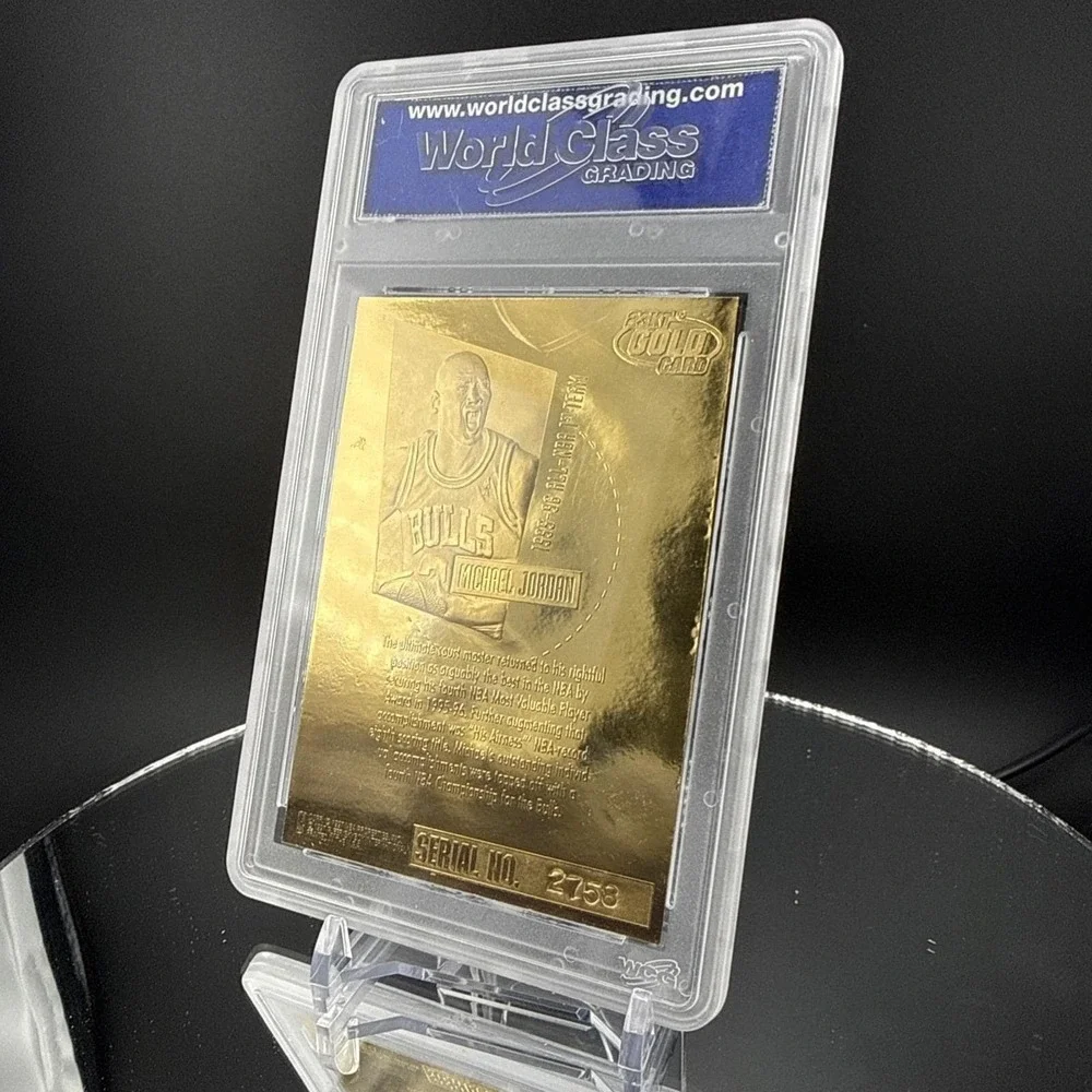 1997 Fleer Ultra 23K Gold Michael Jordan Court Masters WCG 10 Gem Mint Card 2758